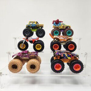 Lot of (6) Hot Wheels Monster Trucks 2021 - 2024 1/64 (re1)